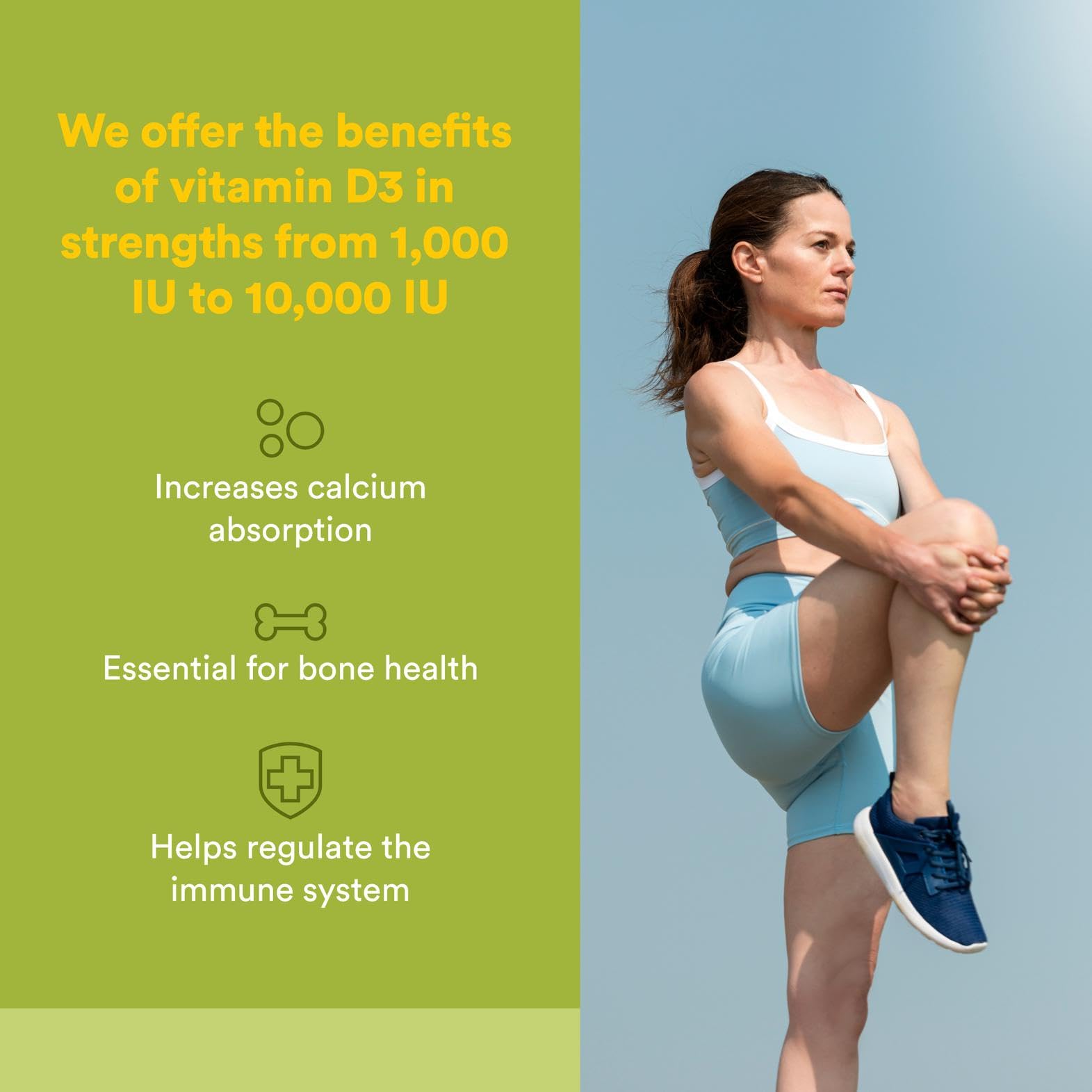 Whole Earth & Sea Vitamin D3 1000 IU (25 mcg) – Vegan Whole-Food, 90 Capsules | Natural Factors