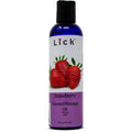 Lick Strawberry Massage Oil with Natural Vitamin E - Aromatherapy & Moisturizing 4 oz