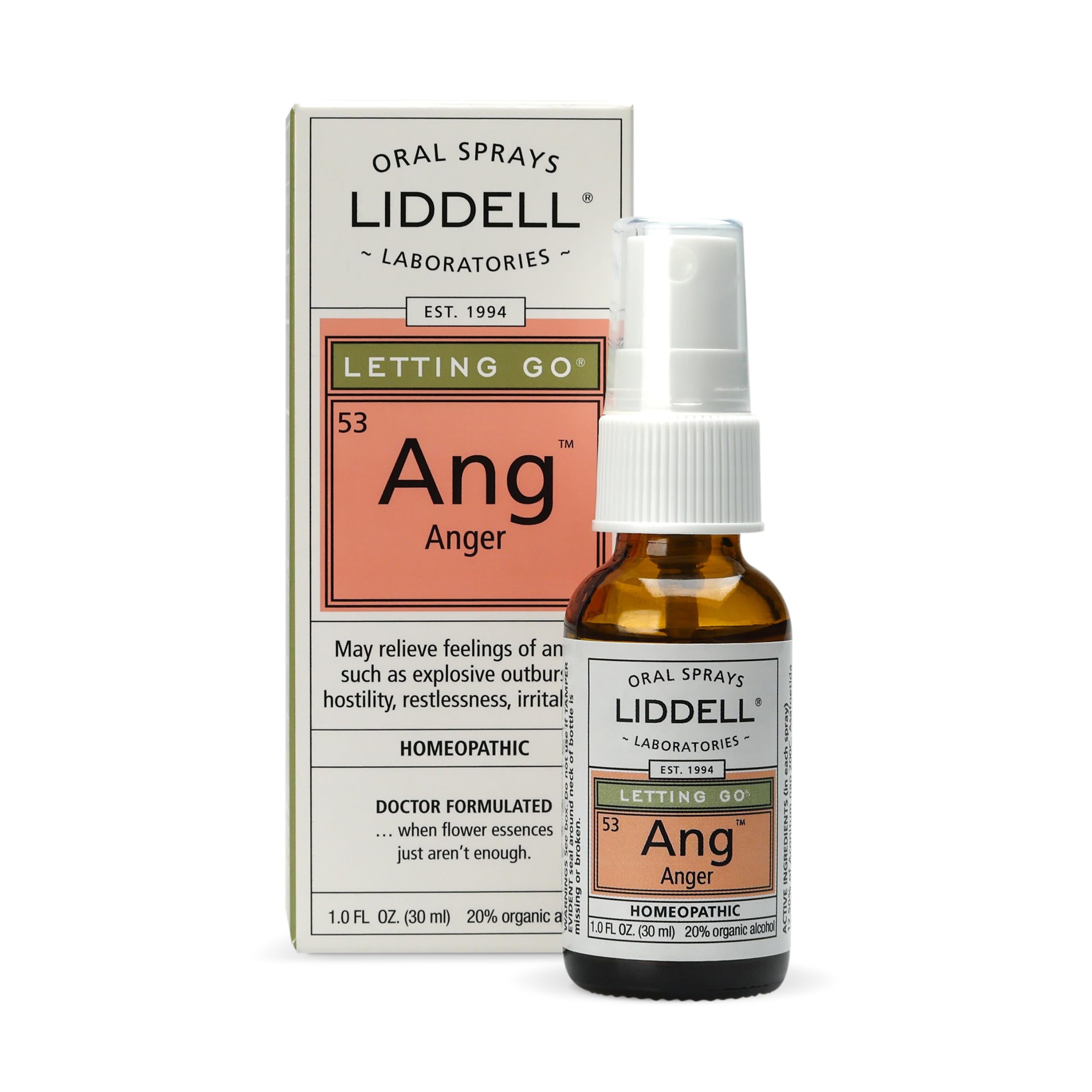 Liddell Homeopathic Letting Spray – Go Anger (1 fl oz)