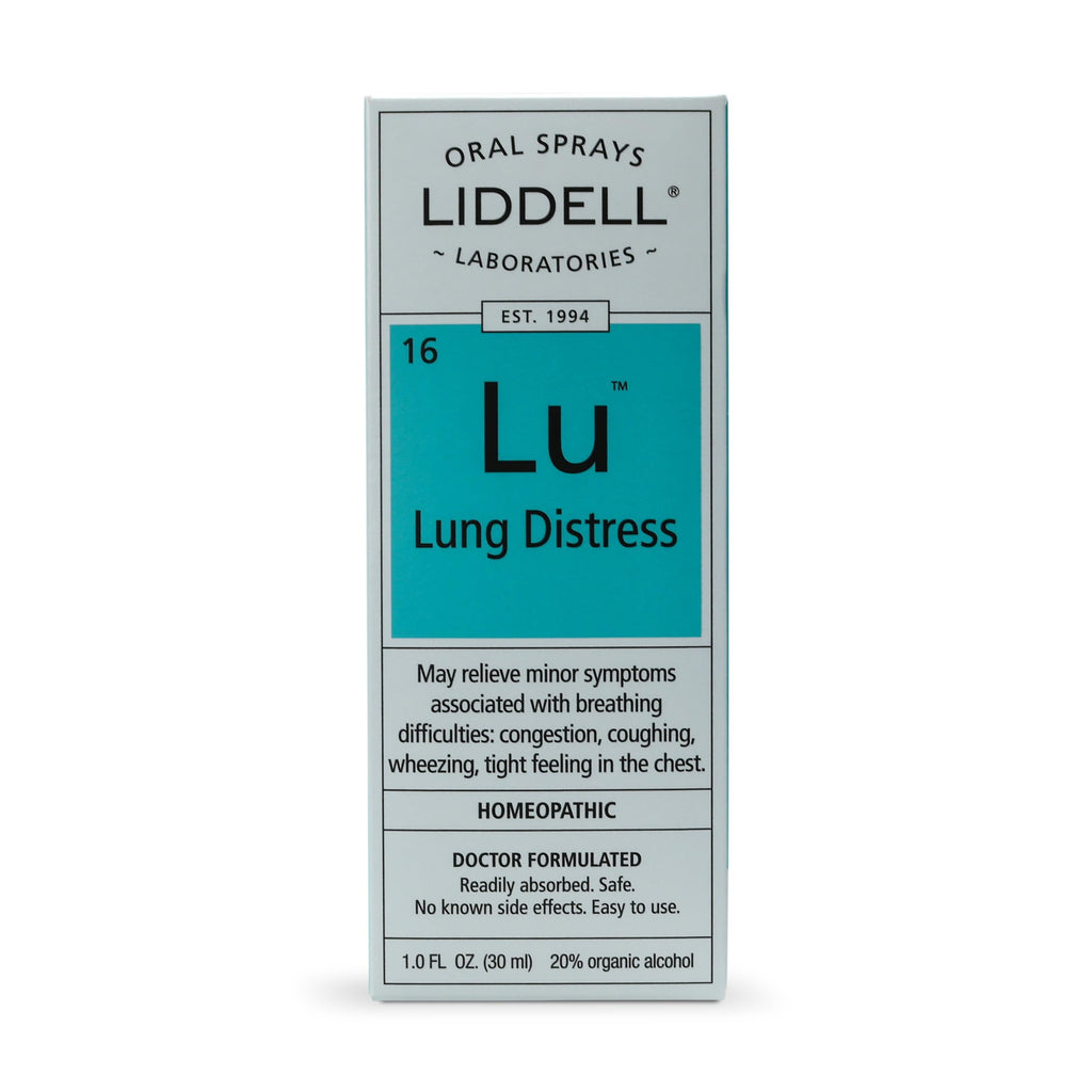 Liddell Lung Distress - Natural Homeopathic Spray for Lung Support