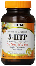 Lidtke Technologies Diet Supplement 5-HTP Capsules, 60 Count