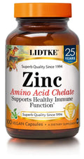 LIDTKE Zinc 100 VegCap | Zinc Supplement