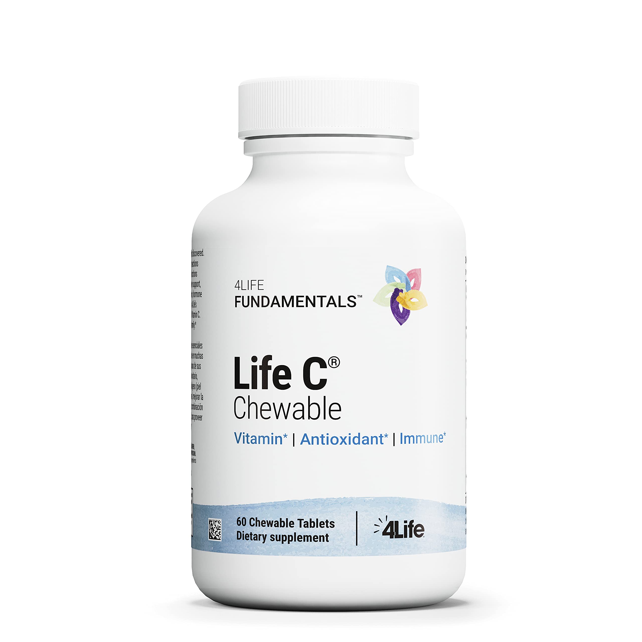 4Life Life C Vitamin C – 7 Active Forms for Immune Support (Citrus) | 60 Chewables