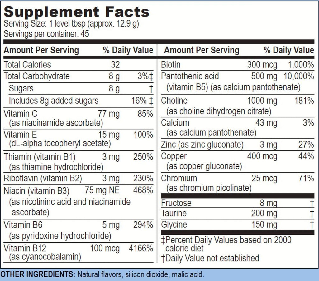 Life Enhancement Memory Upgrade | Natural Citrus Cooler with Choline