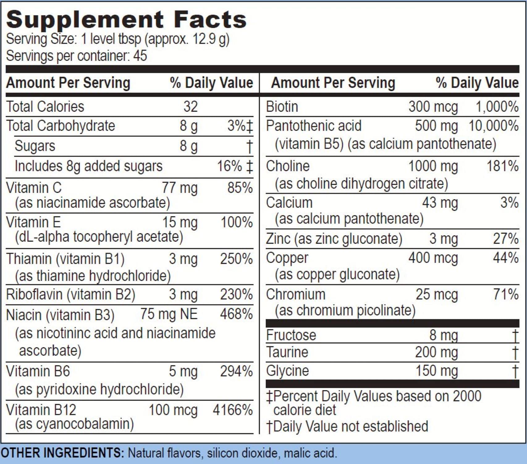 Life Enhancement Memory Upgrade | Natural Citrus Cooler with Choline