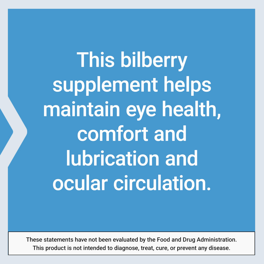 Life Extension European Bilberry Extract 100 mg | MirtoSelect Vaccinium myrtillus | Eye Health, Circulation, 90 Capsules