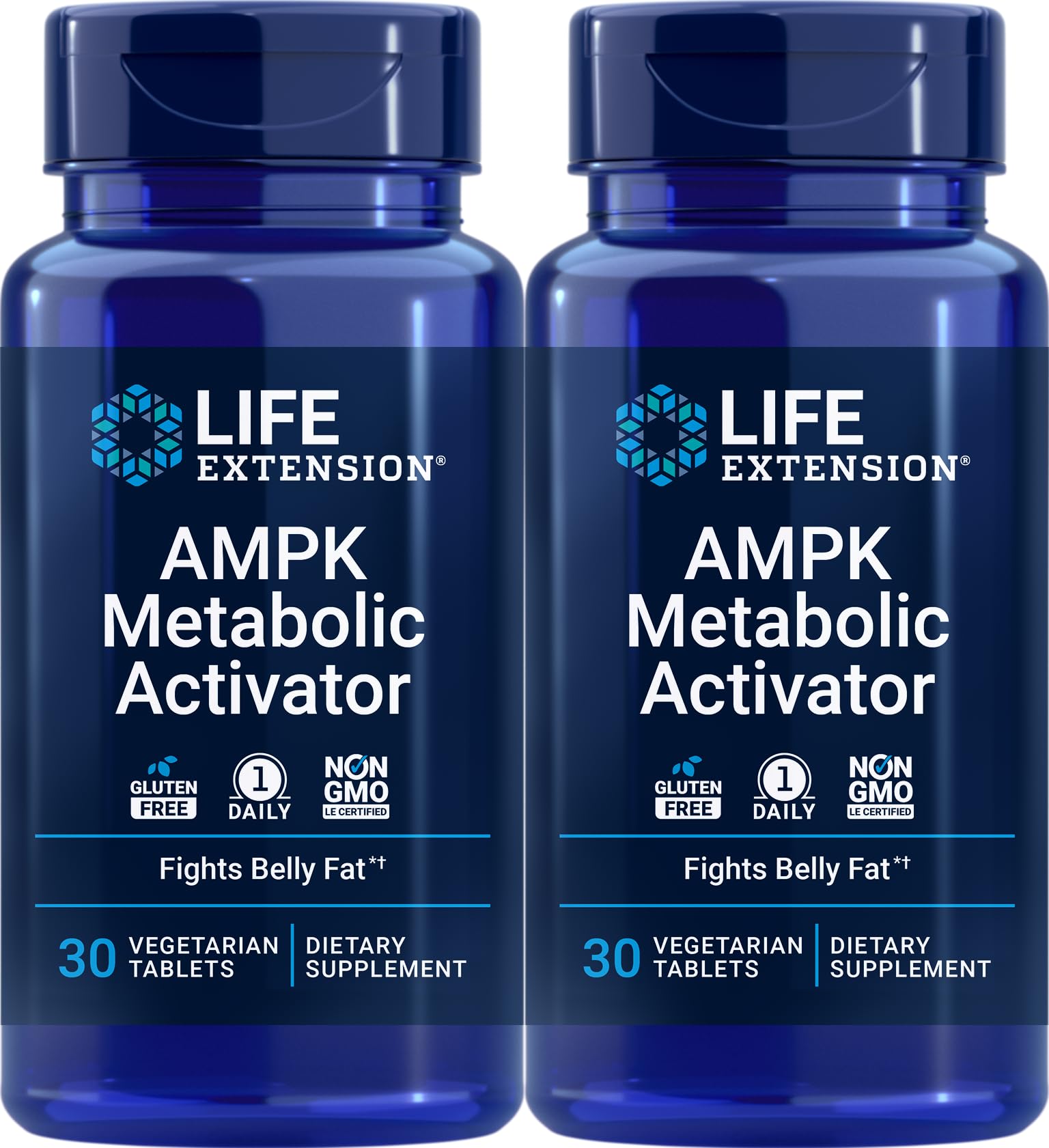 Life Extension AMPK Metabolic Activator - 2 Pack (60 Veg Tablets)