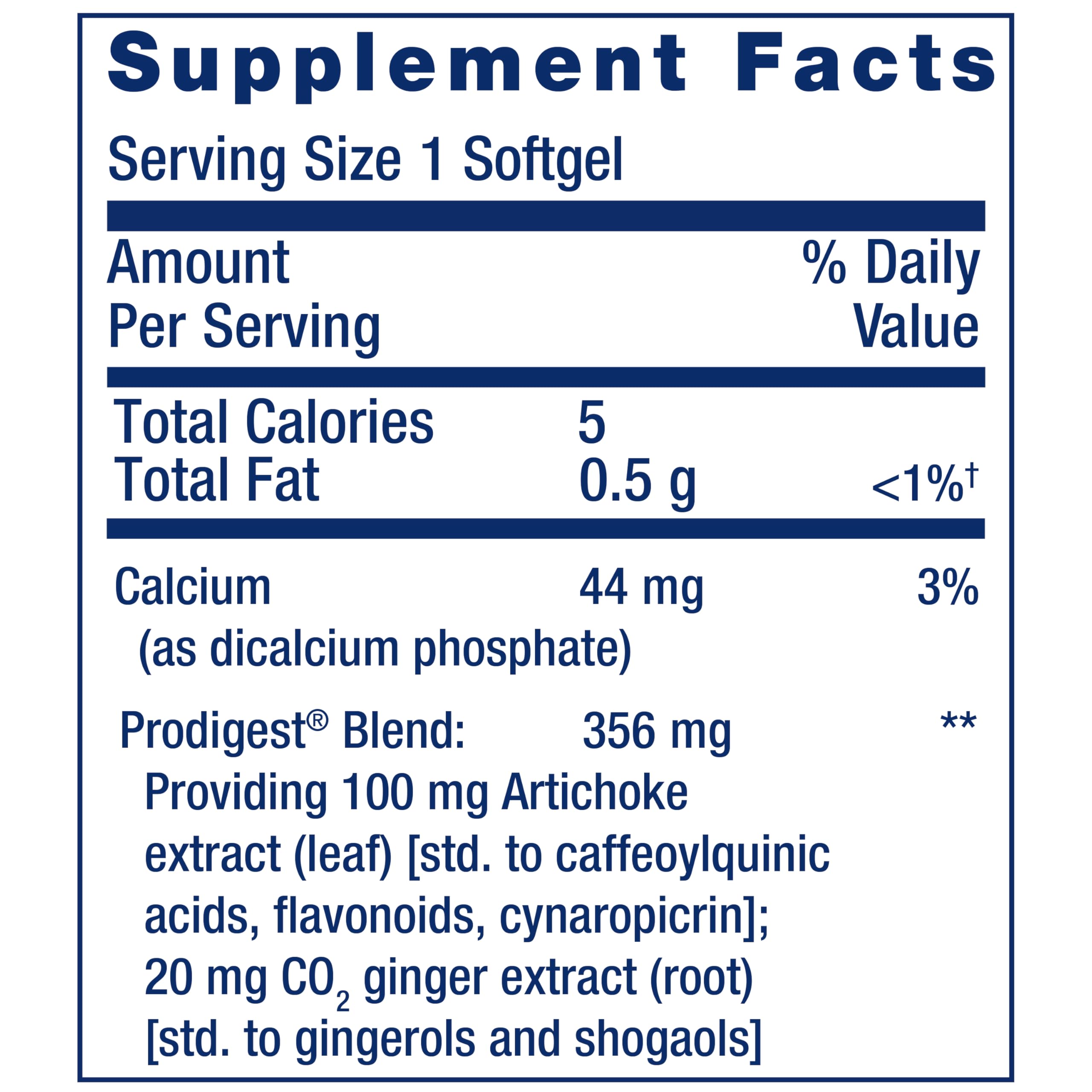 Life Extension Bloat Relief – Artichoke, Ginger, Fennel & Turmeric for Digestive Health | 60 Softgels | Gluten Free, Non-GMO