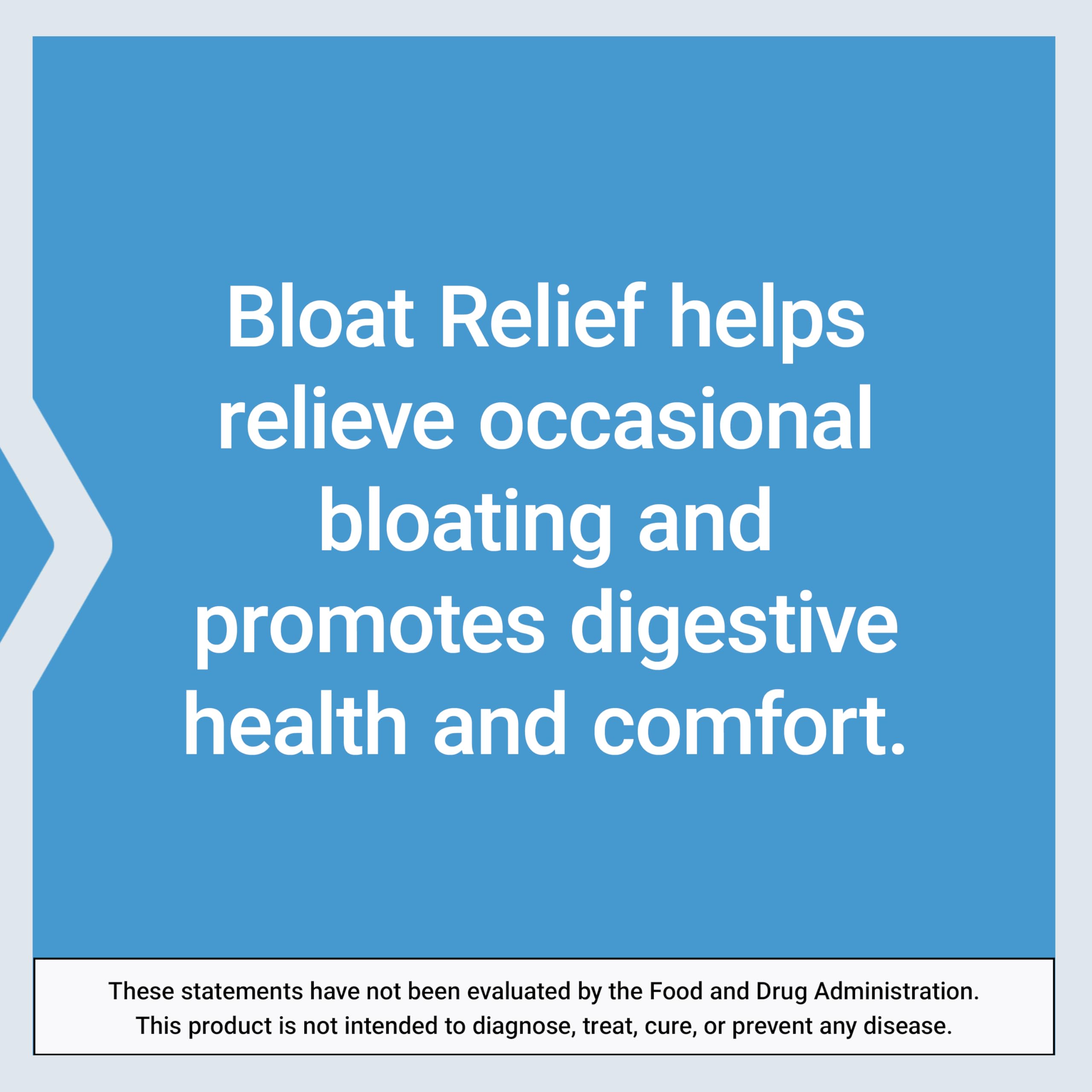Life Extension Bloat Relief – Artichoke, Ginger, Fennel & Turmeric for Digestive Health | 60 Softgels | Gluten Free, Non-GMO
