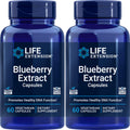 Life Extension Blueberry Extract - 60 Vegetarian Capsules (Pack of 2)