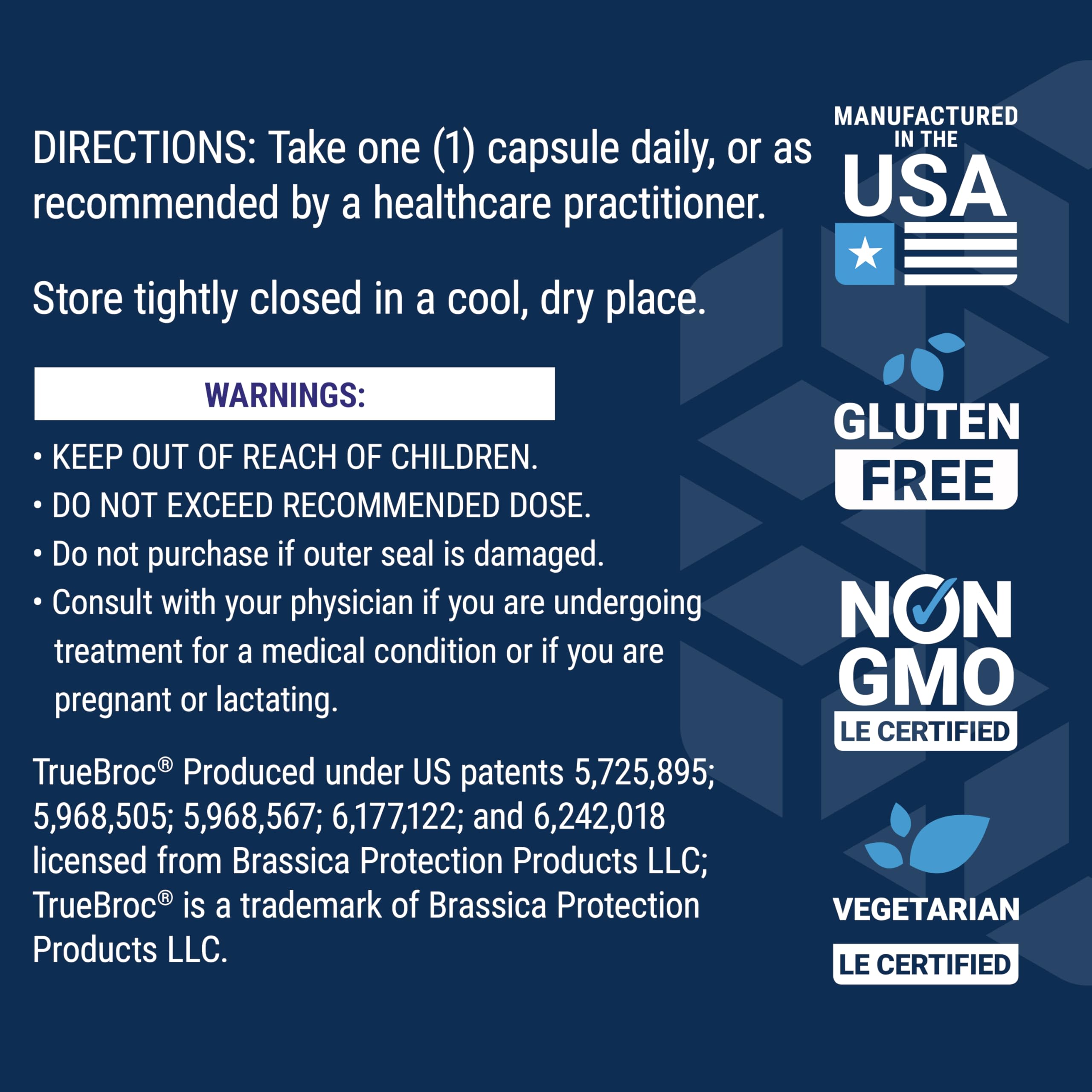 Life Extension Optimized Broccoli with Myrosinase – Once-Daily, Non-GMO