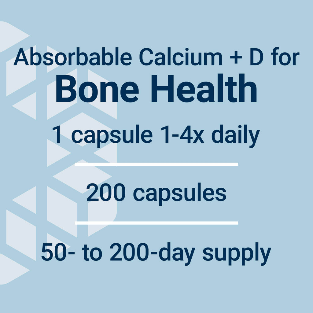 Life Extension Calcium Citrate with Vitamin D – Bone Health (Gluten-Free, Non-GMO)