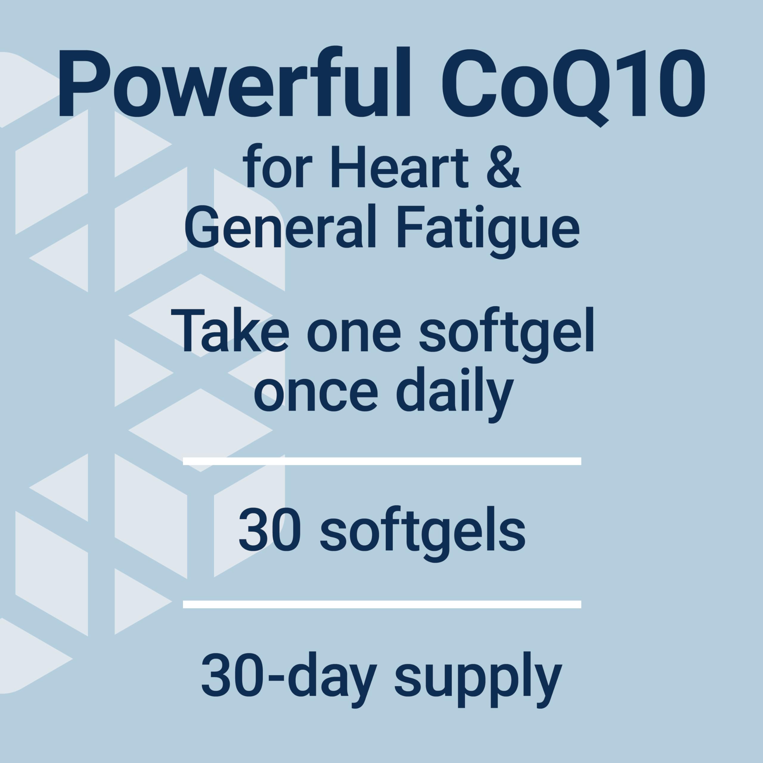 Life Extension Super Ubiquinol CoQ10 with Shilajit – 200 mg, Enhanced Mitochondrial Support | Gluten-Free, Non-GMO