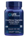Life Extension Cruciferous Vegetable Extract & Resveratrol – 60 Capsules | Gluten-Free, Non-GMO, Vegetarian