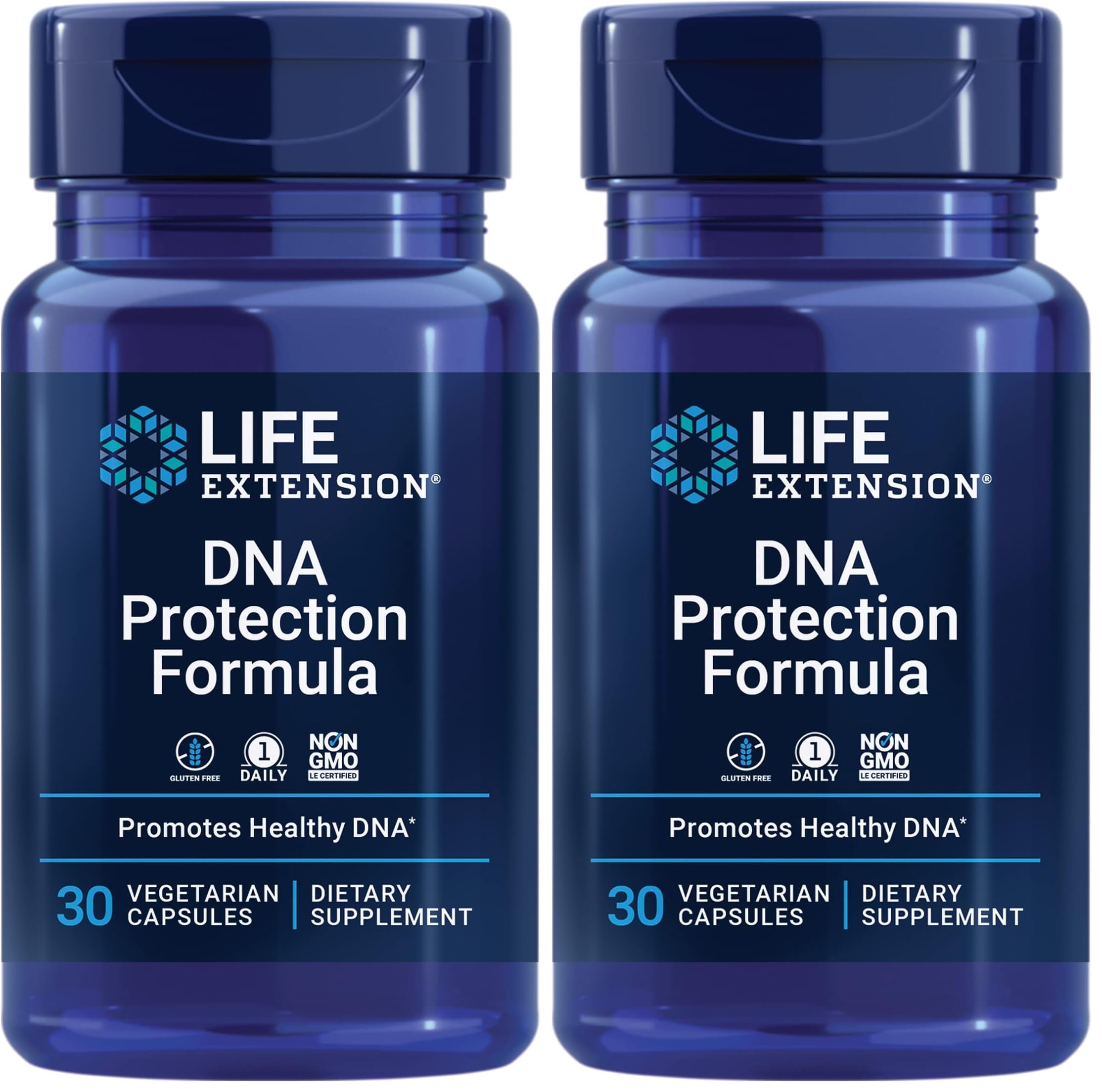 Life Extension DNA Protection Formula – DNA Health Support (Pack of 2) | Gluten-Free, Non-GMO
