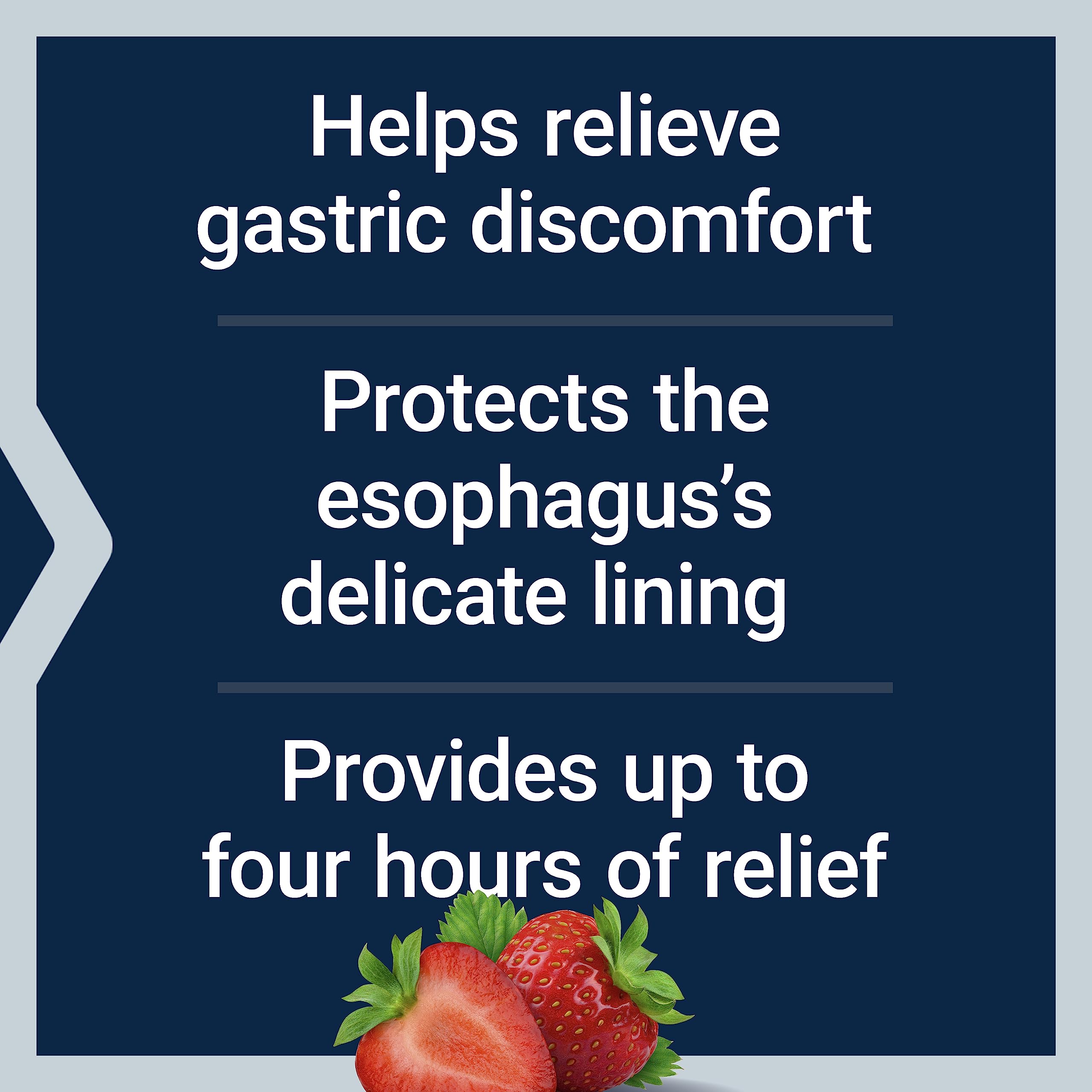 Life Extension Esophageal Guardian – Alginic Acid & Potassium Bicarbonate, 60 Vegetarian Chewable Tablets