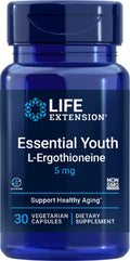 Life Extension Essential Youth L-Ergothioneine - 5 mg, 30 Veg Capsules