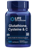 Life Extension Glutathione, Cysteine & C, 500 mg Vitamin C - Liver Health