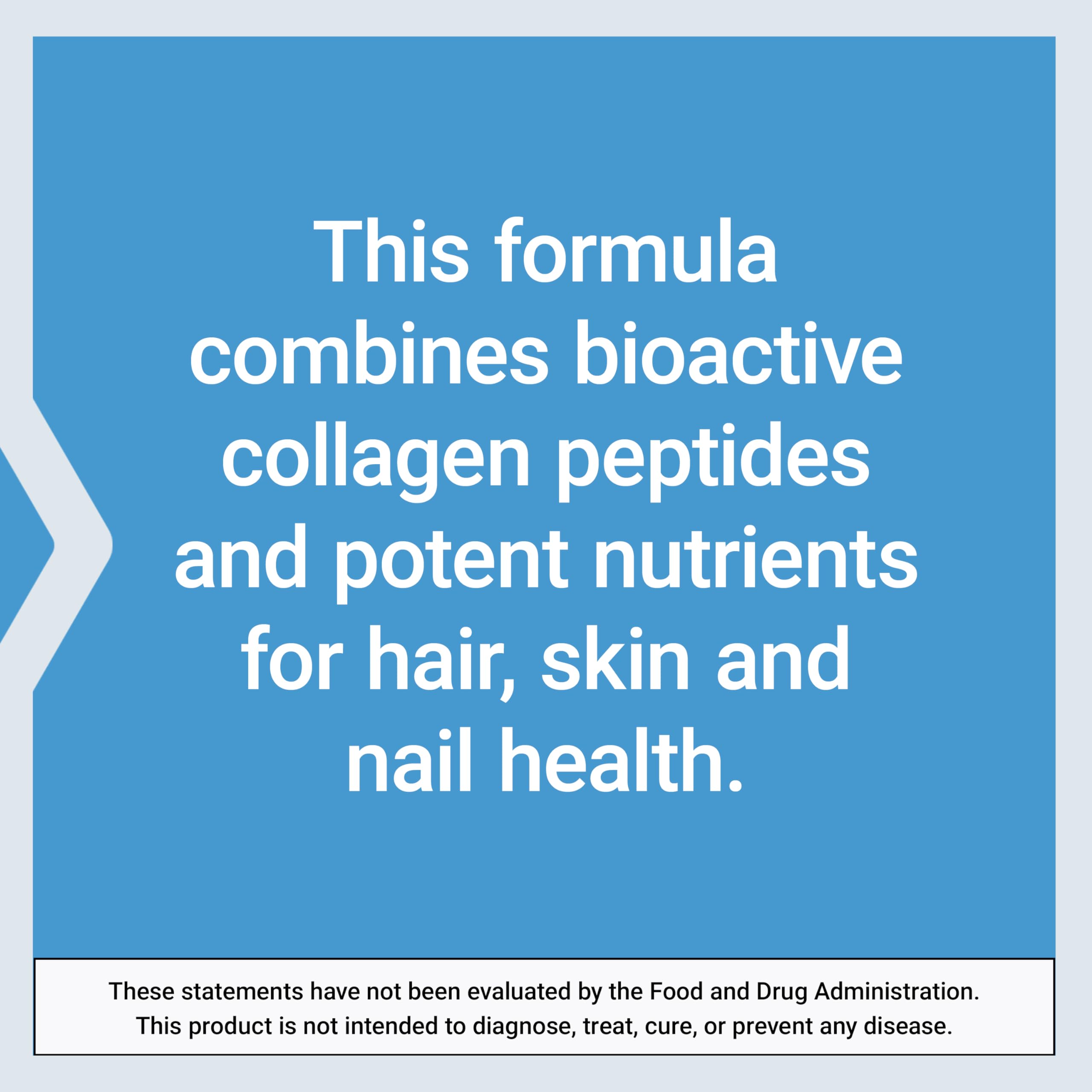 Life Extension Hair, Skin & Nails Collagen Plus - 120 Count