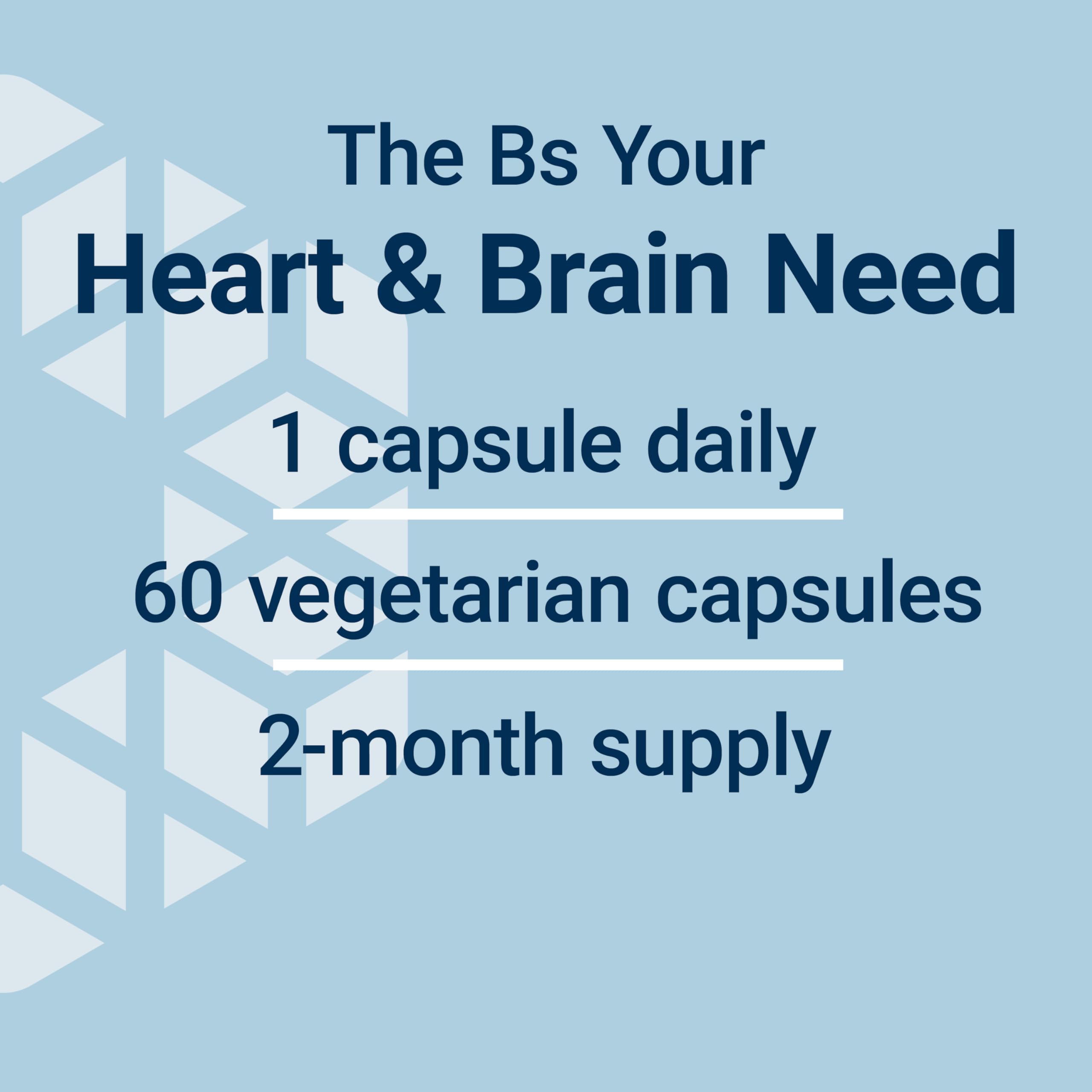 Life Extension Homocysteine Resist Vegetarian Capsules - Heart & Brain Health Support | 60 Count