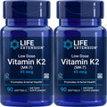 Life Extension Low Dose Vitamin K2, 90 Softgels (Pack of 2) | MK-7 Vitamin K2