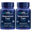 Life Extension Magnesium Caps 500 mg – Mg Oxide/Citrate/Succinate – 2x100 Veg Caps