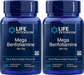 Life Extension Mega Benfotiamine Capsule – 250 mg, 120 Vegetarian Capsules (2 Bottles)