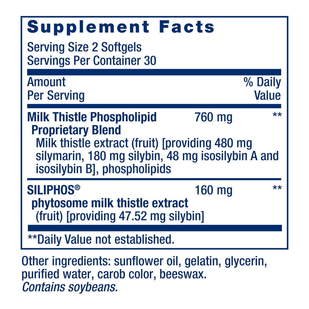 Life Extension Advanced Milk Thistle – Liver Health Support, 60 Softgels | Gluten-Free, Non-GMO