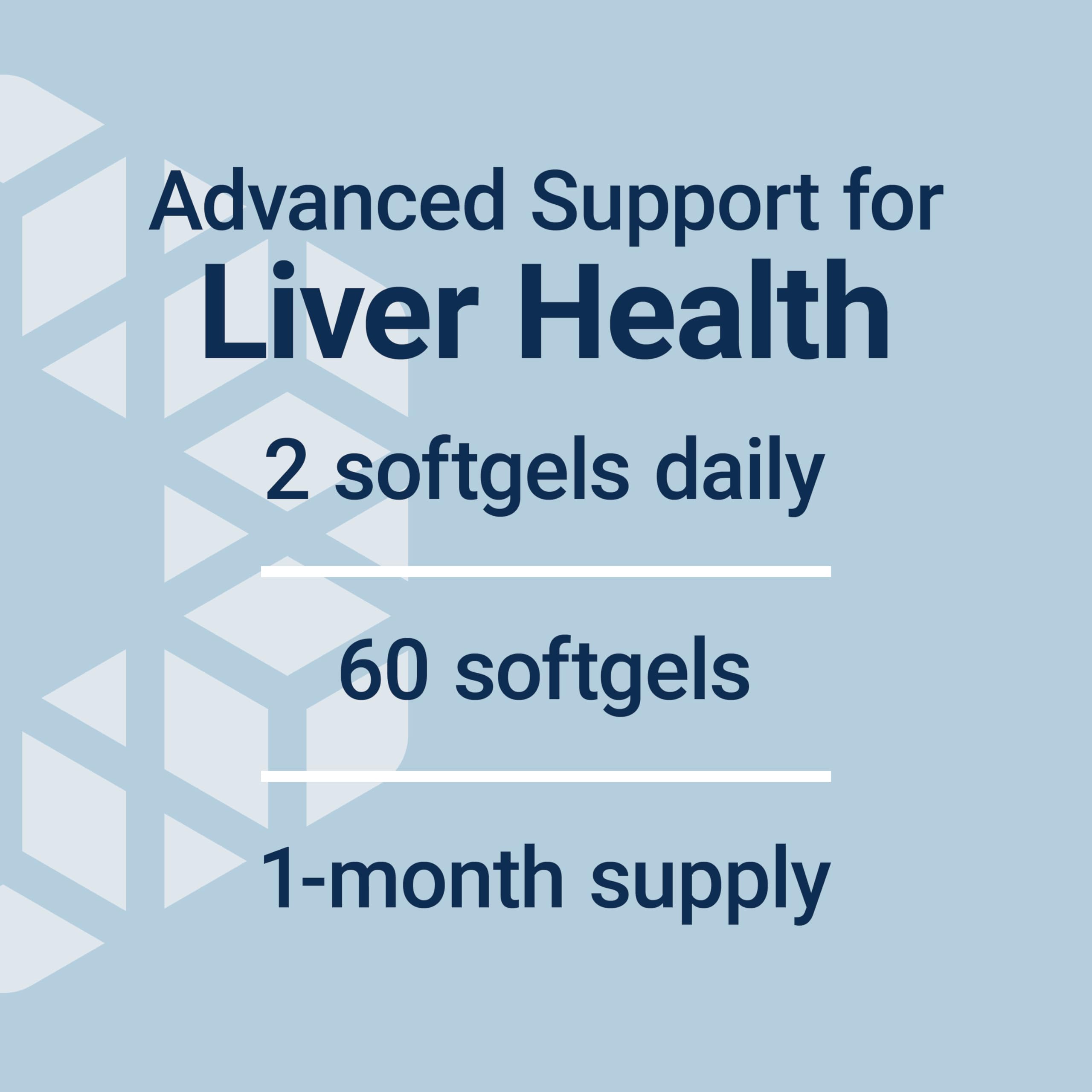 Life Extension Advanced Milk Thistle – Liver Health Support, 60 Softgels | Gluten-Free, Non-GMO