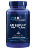 Life Extension Mix Tablets – High-Potency Multi-Nutrient Formula for Whole-Body Health (Gluten-Free, 240 Tablets)