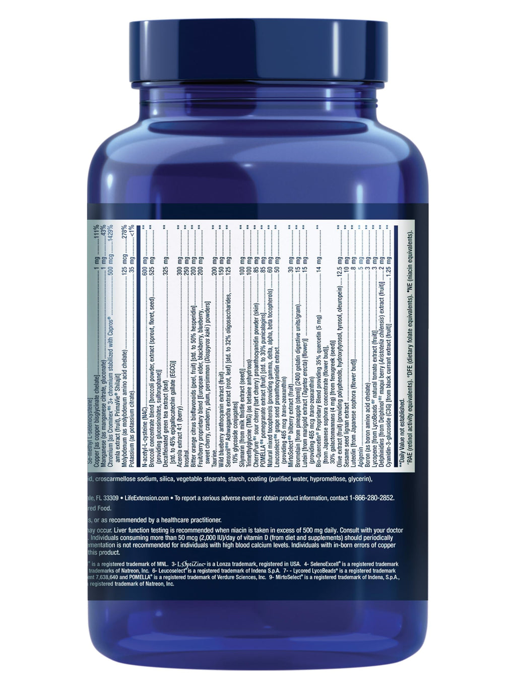 Life Extension Mix Tablets – High-Potency Multi-Nutrient Formula for Whole-Body Health (Gluten-Free, 240 Tablets)