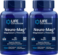 Life Extension Neuro-Mag 150 Vegetarian Capsules (Pack of 2) – Magnesium L-Threonate (Magtein) Supplement