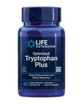 Life Extension Optimized Tryptophan Plus 1000mg | L-Tryptophan Supplement for Sleep & Mood – 90 Capsules