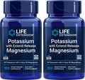 Life Extension Potassium 99 mg + Extend-Release Magnesium 250 mg (2x100 Veg Caps) – Gluten-Free, Non-GMO