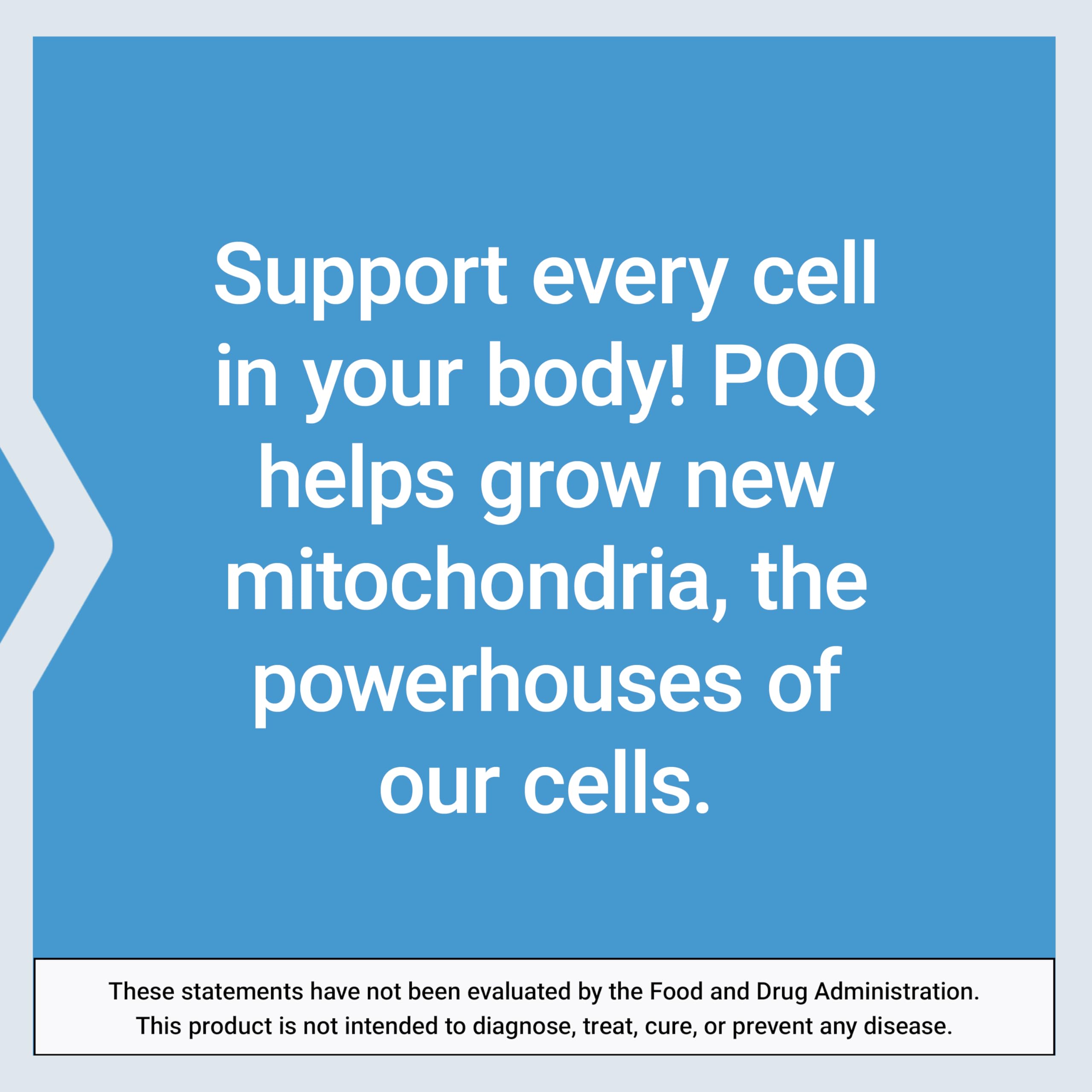 Life Extension PQQ 20 mg – Promotes New Mitochondria | Gluten-Free, Non-GMO, Vegetarian