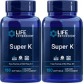 Life Extension Super K – 150 Softgels (Pack of 2) with Vitamin K, K2 & Vitamin C