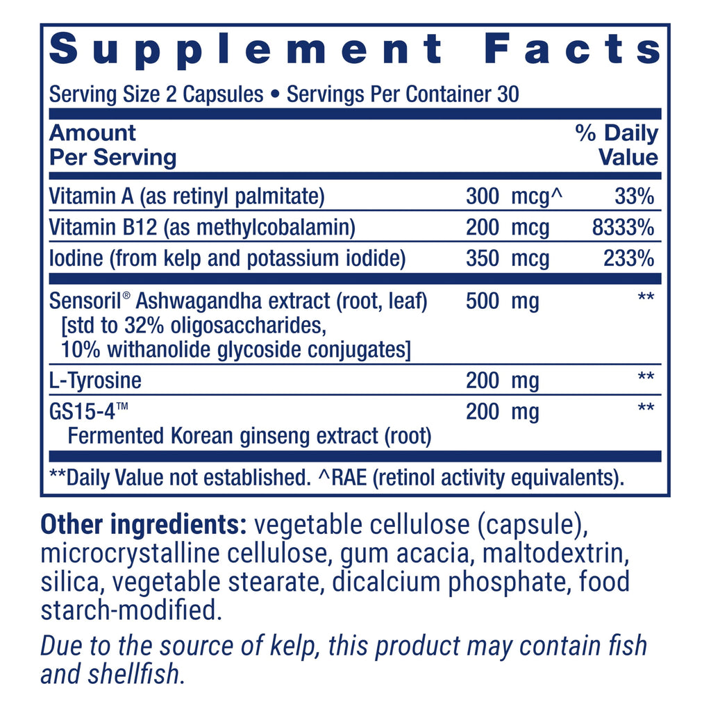 Life Extension Thyroid Support Complex – Thyroid Health Supplement (60 Capsules)