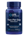 Life Extension Two-Per-Day Multivitamin – 120 Capsules, Non-GMO, Gluten-Free, Two-Month Supply