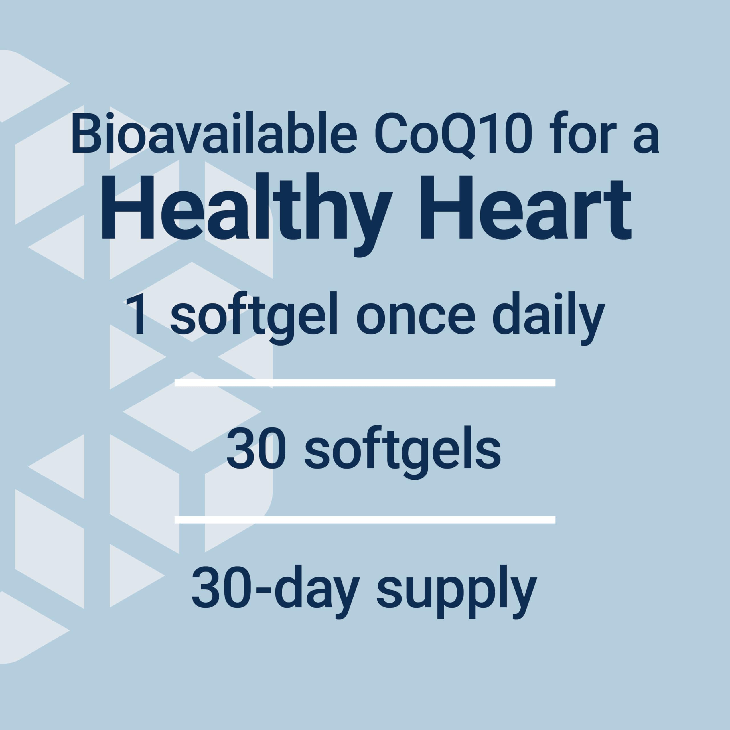 Life Extension Super Ubiquinol CoQ10 – Enhanced Mitochondrial Support (100 mg), 30 Softgels