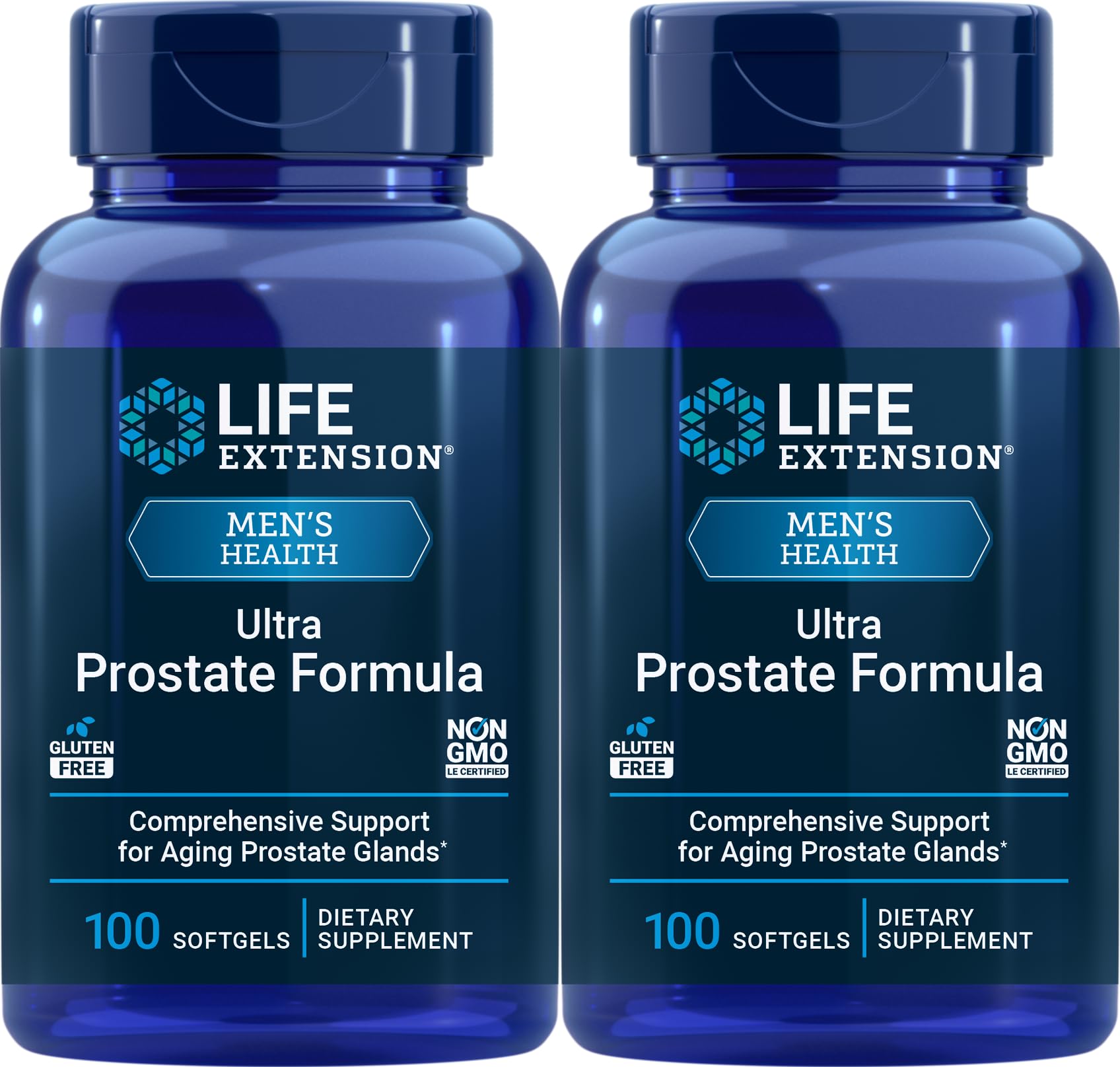 Life Extension Ultra Prostate Formula – 100 Softgels (2 Pack) for Prostate Support