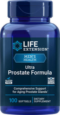 Life Extension Ultra Prostate Formula – 100 Softgels for Prostate Support | Non-GMO