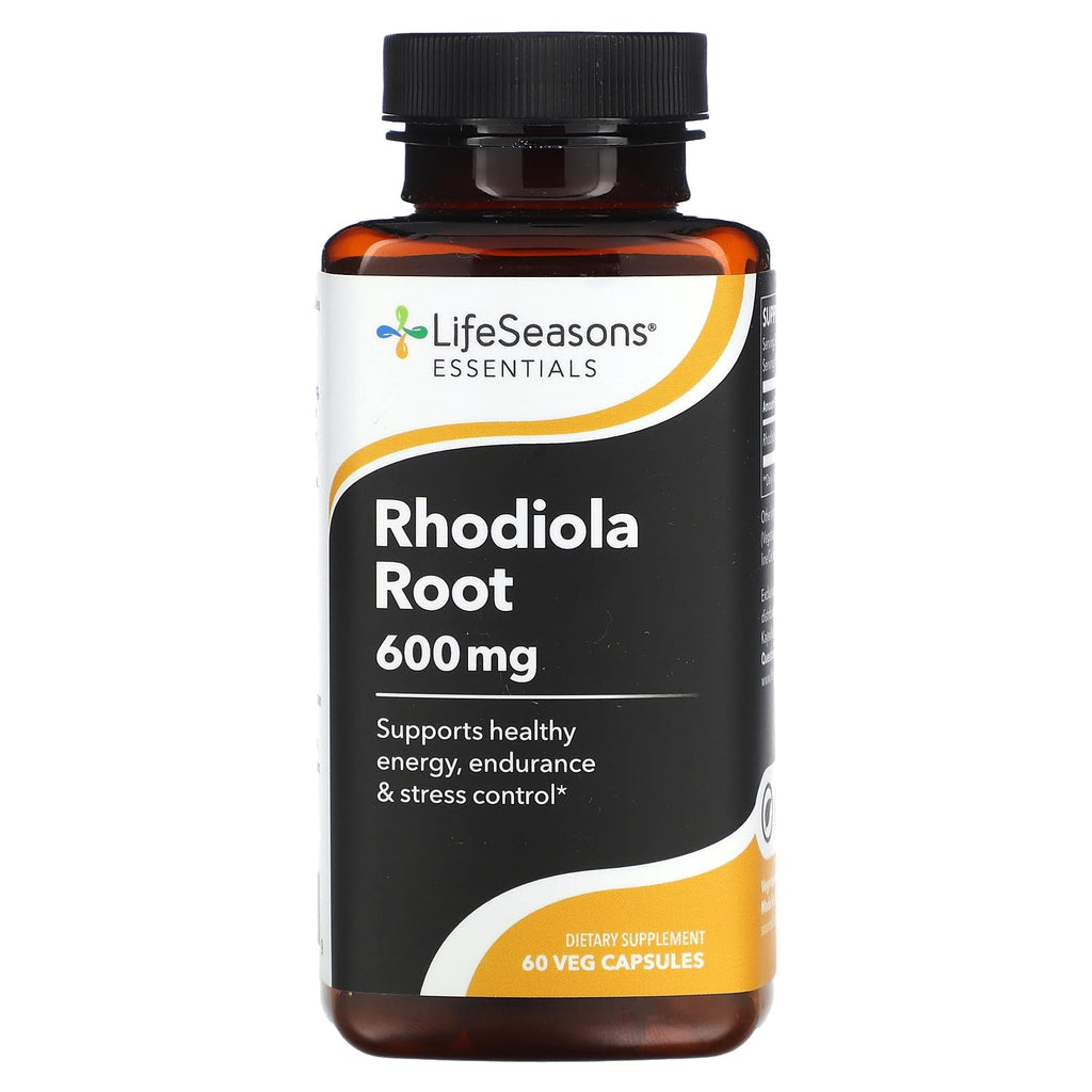 LifeSeasons Essentials Rhodiola Root – Stress & Sleep Support (600 mg/2 capsules)