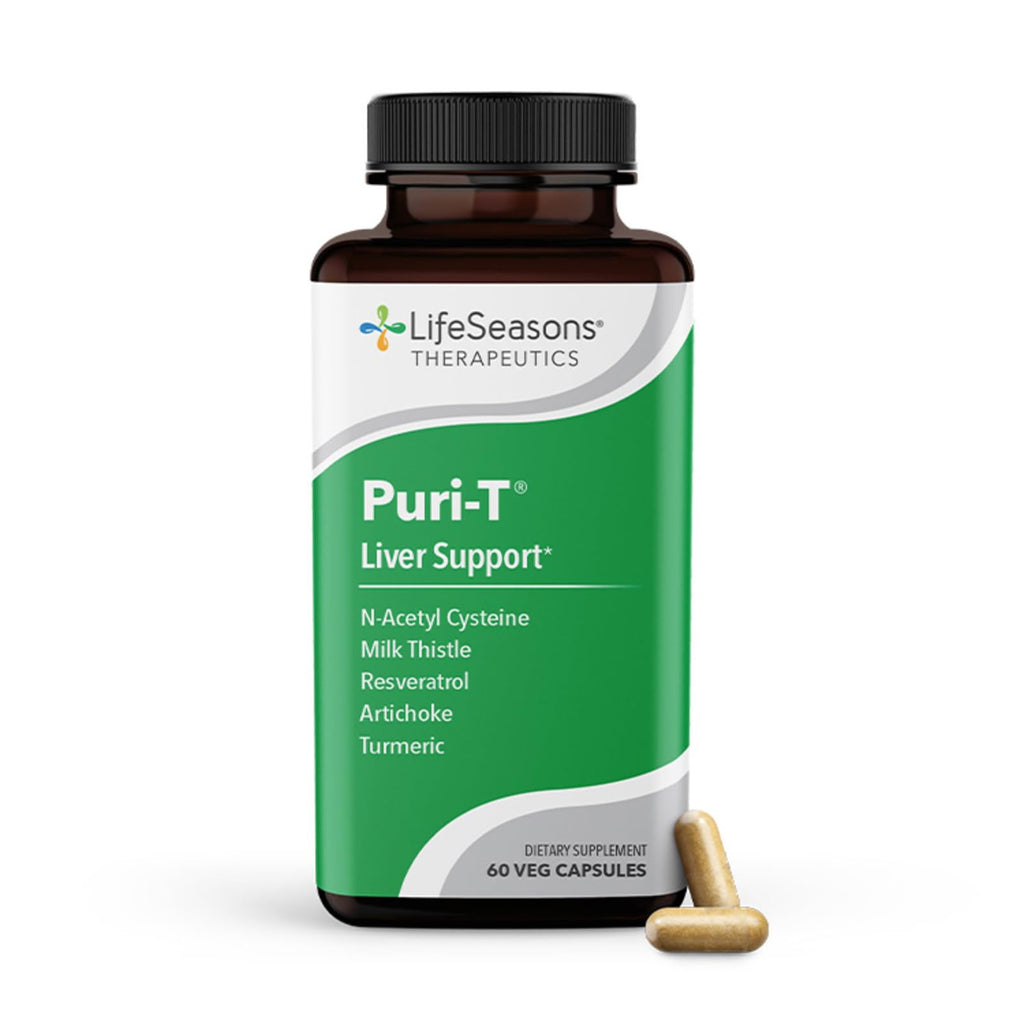 LifeSeasons Puri-T Liver Cleanse & Detox Support - 60 Capsules