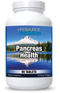 LifeSource Vitamins Pancreas Health - 18 All-Natural Synergistic Ingredients for Pancreas Support