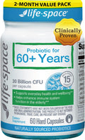 Life-Space Probiotic 60+ | 30B CFU, 60 Caps, Immune & GI Health