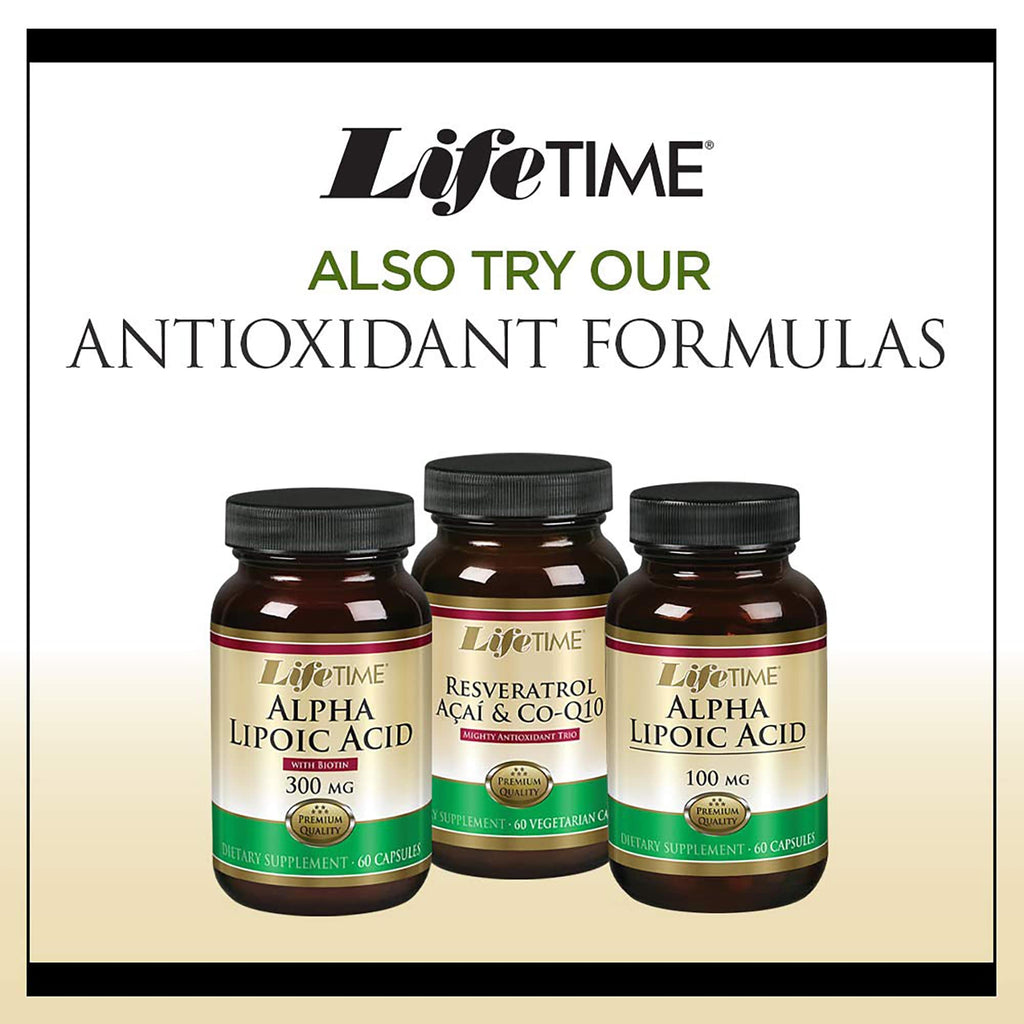 LifeTime Vein Support Diosmin Complex - 450 mg Diosmin, Horse Chestnut & Butcher's Broom, 60 Caps