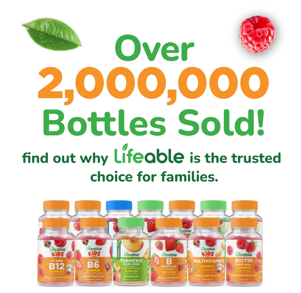 Lifeable Cranberry Gummies for Women – 60 Count | 25,000 mg Equivalent