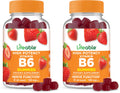 Lifeable Vitamin B6 Gummies 100mg – Vegan Nerve Support | 60 Gummies (Pack of 2)