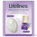 Lifelines Grounding Stone Gift Set – Fidget Tool & Essential Oil Blend