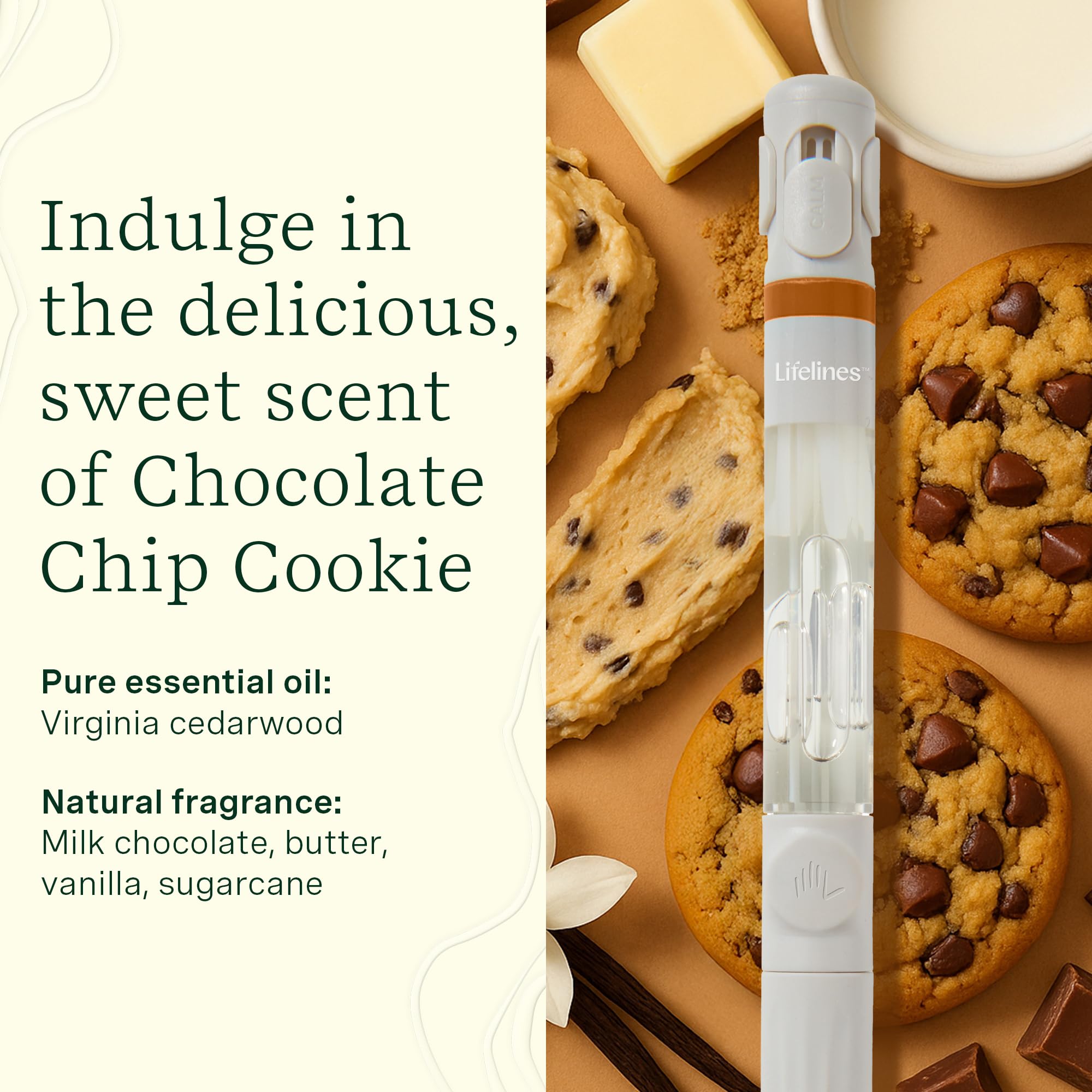 Lifelines Pen Diffuser Set – Chocolate Chip Cookie Aromatherapy Pen
